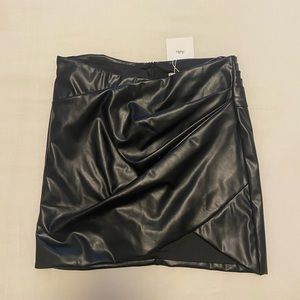 Adika faux leather skirt